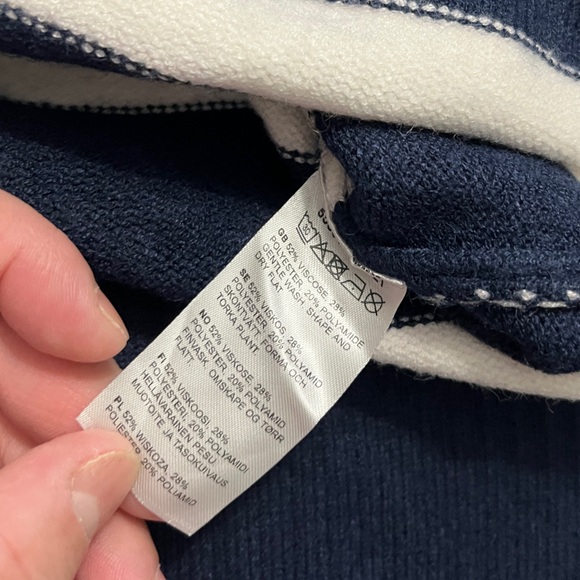 Loft by Ann Taylor Women’s Stripe Relaxed Tunic Sweater - Size XL - Picture 10 of 10